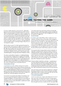 TESTING the GAME by Kirankumar Marri & Sundaresasubramanian G