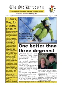 The Old Dy'vorian One Better Than Three Degrees!
