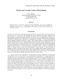 Viruses and Crystals: Science Meets Design