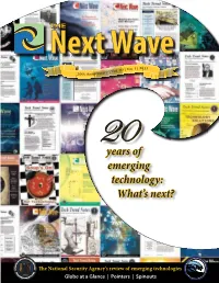 Years of Emerging Technology: What's Next?