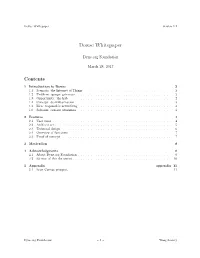 Dowse Whitepaper Version 1.2