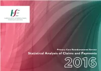 Statistical Analysis of Claims and Payments