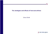 Strategies for Low-Cost Airlines