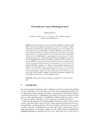 Towards New Ways of Looking at Texts