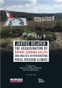 A Report by Reporters Without Borders and the Shift News