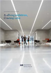 Realisingambitions, Creating Value