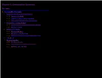 Chapter 6. Comparative Genomics Contents 6
