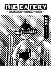 Eatery Menu 2020