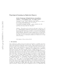 Topological Lensing in Spherical Spaces