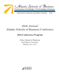 ASB 2016 Program