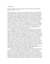 Gary Holland Kennings, Metaphors, And