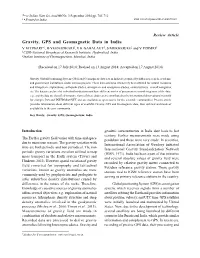 Gravity, GPA and Geomagnetic Data in India