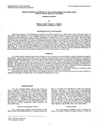 William J. Keith1, Maurice A. Chaffee*, Donald Plouffl, and Michael S