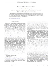 Baryogenesis from B Meson Oscillations