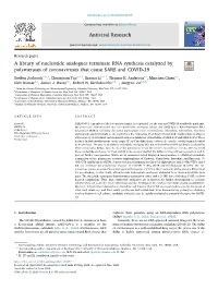 Ref Nuc 4 Library of Nucleotide Analogues Against