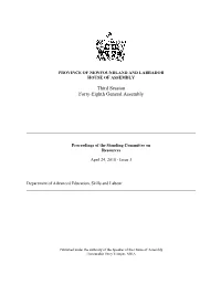 Third Session Forty-Eighth General Assembly