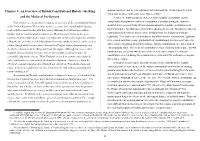 Chapter 9: an Overview of British Constitutional History: the King And