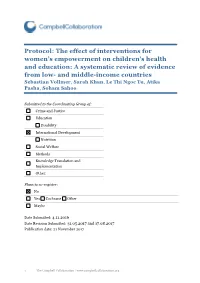 Systematic Review Template