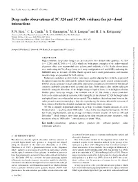 Deep Radio Observations of 3C 324 and 3C 368: Evidence for Jet–Cloud Interactions
