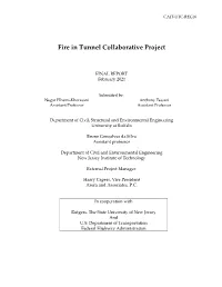Fire in Tunnel Collaborative Project