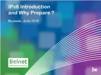 Ipv6 Introduction and Why Prepare ?
