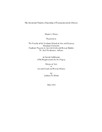 The Social and Narrative Functions of Telemachus in the Odyssey