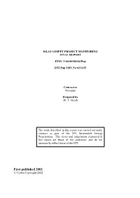 First Published 2002 © Crown Copyright 2002 Executive Summary