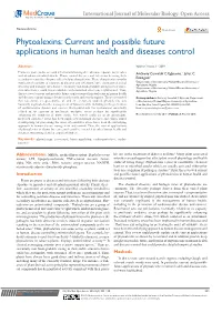 Phytoalexins: Current and Possible Future Applications in Human Health and Diseases Control