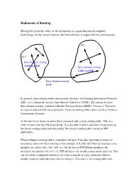 Rudiments of Routing