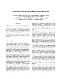 A Load-Balancing Strategy for Sort-First Distributed Rendering
