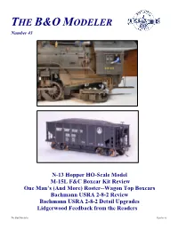 N-13 Hopper HO-Scale Model