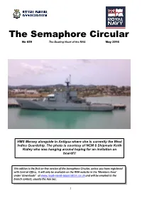 The Semaphore Circular No 659 the Beating Heart of the RNA May 2016