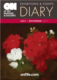 01592 583206 E Kirkcaldy.Galleries @Onﬁfe.Com