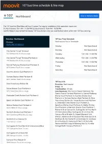 107 Bus Time Schedule & Line Route