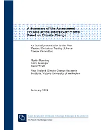 A Summary of the Assessment Process of the Intergovernmental Panel on Climate Change