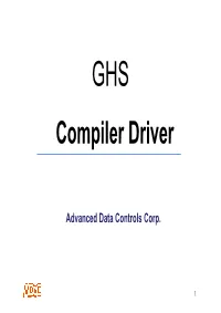Compiler Driver