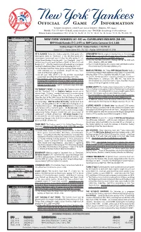 Official Game Information