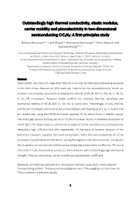 Outstandingly High Thermal Conductivity, Elastic Modulus, Carrier Mobility and Piezoelectricity in Two-Dimensional