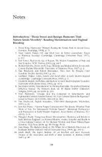 Reading Menstruation and Vaginal Bleeding