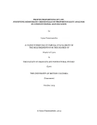 By Iryna Ponomarenko a THESIS SUBMITTED in PARTIAL FULFILLMENT of the REQUIREMENTS for the DEGREE of Master of Laws In