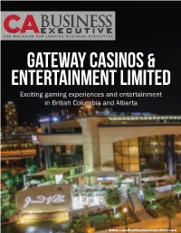 Exciting Gaming Experiences and Entertainment in British Columbia and Alberta