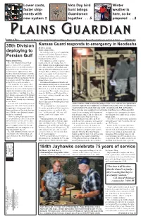 Plains Guardian January 2017 Issue 1