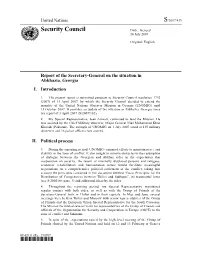 Security Council Distr.: General 18 July 2007