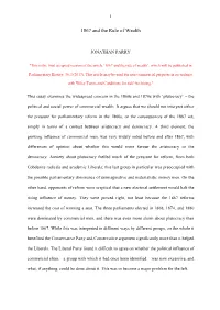 1867 and the Rule of Wealth