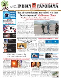 Era of Expansionism Has Ended; It Is Time for Development
