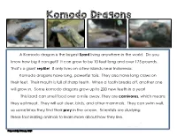 Komodo Dragon (Read-Only)