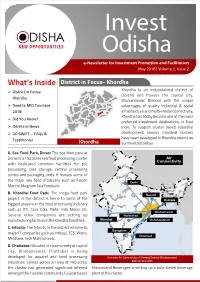 Newsletter for Investment Promotion and Facilitation May 2018 | Volume 2, Issue 2