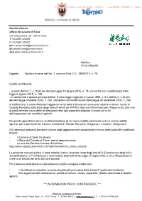 Notifica Ai Contribuenti Gentili Contribuenti, Si