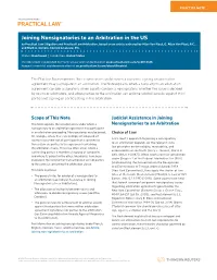 Practical Law, Joining Nonsignatories to an Arbitration in the US