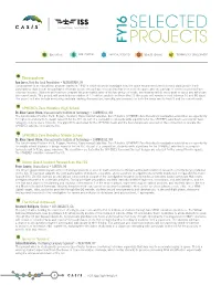 Selected Projects